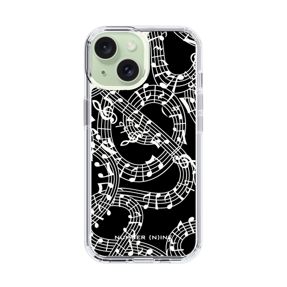 Slim Protection Case［ NUMBER (N)INE - All-Over Musical Notes Pattern ］