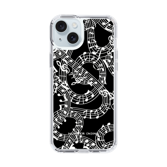 Slim Protection Case［ NUMBER (N)INE - All-Over Musical Notes Pattern ］