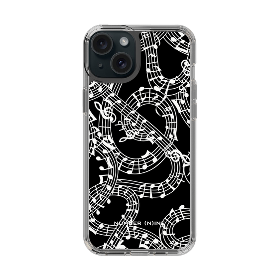 Slim Protection Case［ NUMBER (N)INE - All-Over Musical Notes Pattern ］
