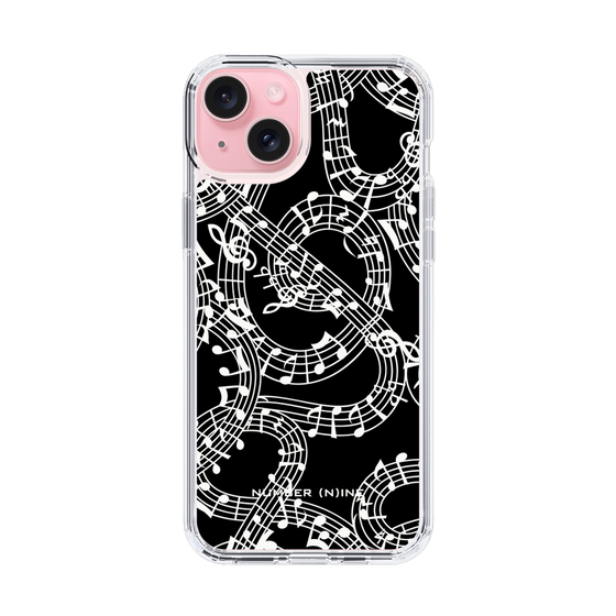 Slim Protection Case［ NUMBER (N)INE - All-Over Musical Notes Pattern ］