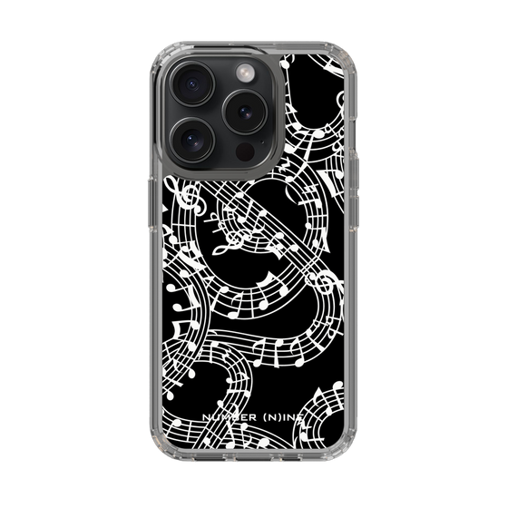 Slim Protection Case［ NUMBER (N)INE - All-Over Musical Notes Pattern ］