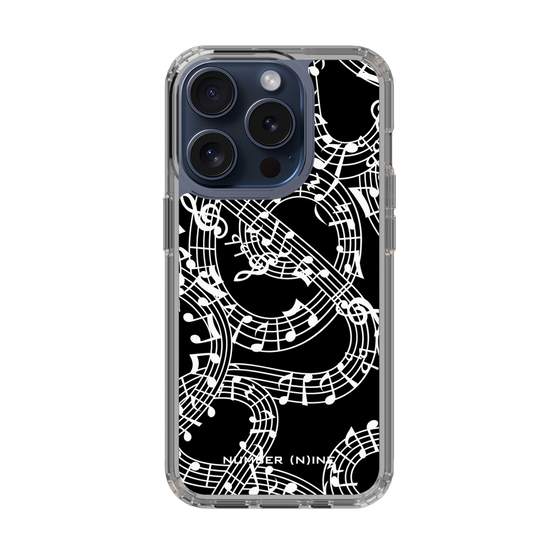 Slim Protection Case［ NUMBER (N)INE - All-Over Musical Notes Pattern ］