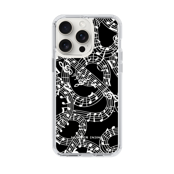 Slim Protection Case［ NUMBER (N)INE - All-Over Musical Notes Pattern ］