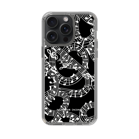 Slim Protection Case［ NUMBER (N)INE - All-Over Musical Notes Pattern ］