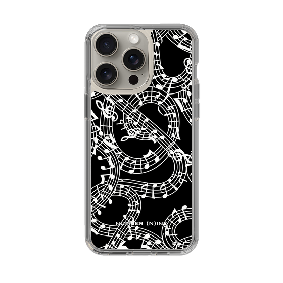 Slim Protection Case［ NUMBER (N)INE - All-Over Musical Notes Pattern ］