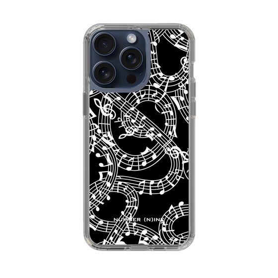 Slim Protection Case［ NUMBER (N)INE - All-Over Musical Notes Pattern ］