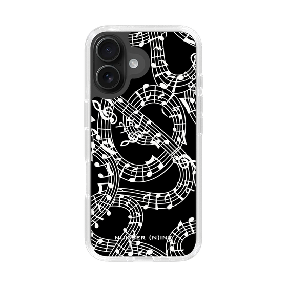 Slim Protection Case［ NUMBER (N)INE - All-Over Musical Notes Pattern ］