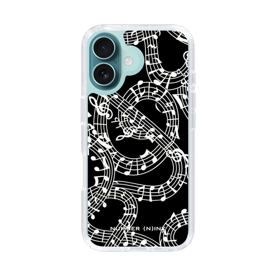 Slim Protection Case［ NUMBER (N)INE - All-Over Musical Notes Pattern ］