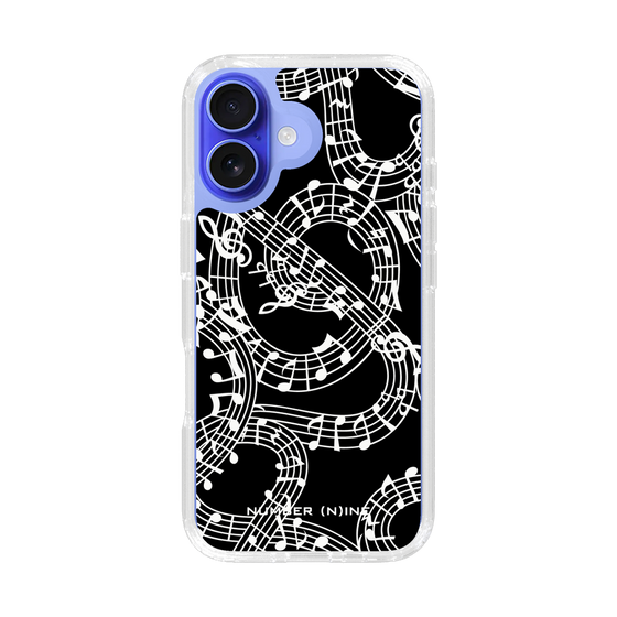 Slim Protection Case［ NUMBER (N)INE - All-Over Musical Notes Pattern ］