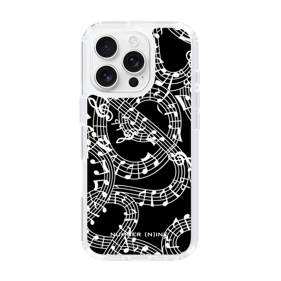 Slim Protection Case［ NUMBER (N)INE - All-Over Musical Notes Pattern ］