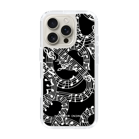 Slim Protection Case［ NUMBER (N)INE - All-Over Musical Notes Pattern ］