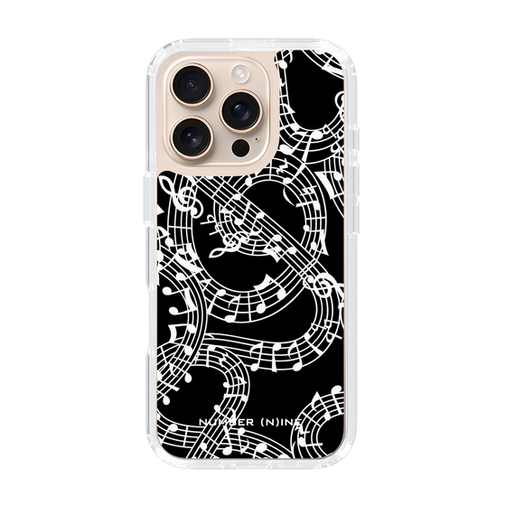 Slim Protection Case［ NUMBER (N)INE - All-Over Musical Notes Pattern ］