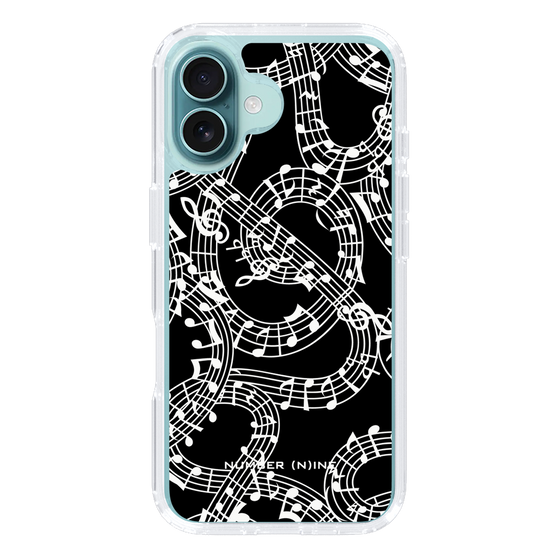 Slim Protection Case［ NUMBER (N)INE - All-Over Musical Notes Pattern ］