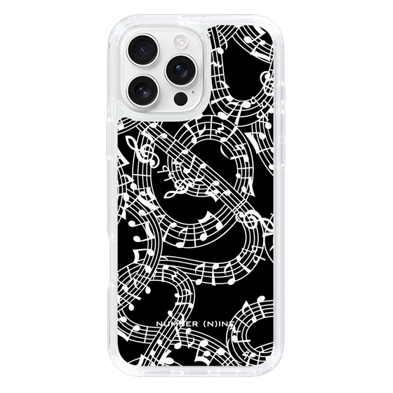 Slim Protection Case［ NUMBER (N)INE - All-Over Musical Notes Pattern ］