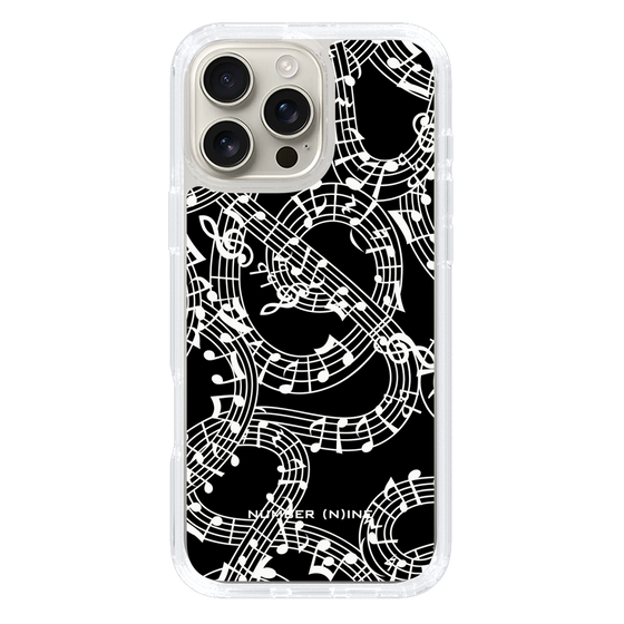 Slim Protection Case［ NUMBER (N)INE - All-Over Musical Notes Pattern ］