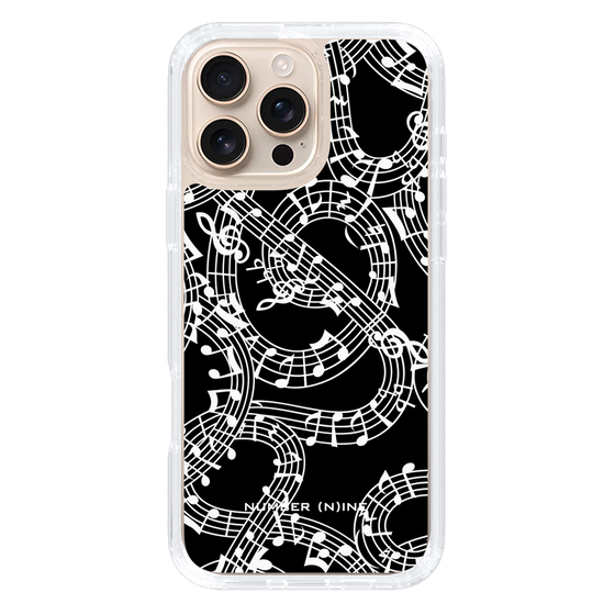 Slim Protection Case［ NUMBER (N)INE - All-Over Musical Notes Pattern ］