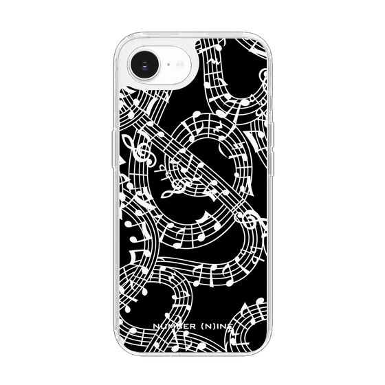 Slim Protection Case［ NUMBER (N)INE - All-Over Musical Notes Pattern ］