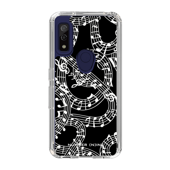 Slim Protection Case［ NUMBER (N)INE - All-Over Musical Notes Pattern ］