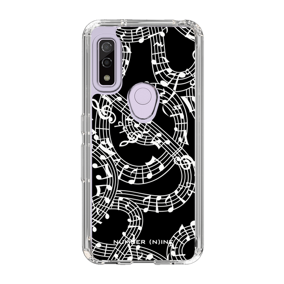 Slim Protection Case［ NUMBER (N)INE - All-Over Musical Notes Pattern ］