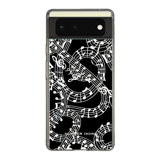 Slim Protection Case［ NUMBER (N)INE - All-Over Musical Notes Pattern ］