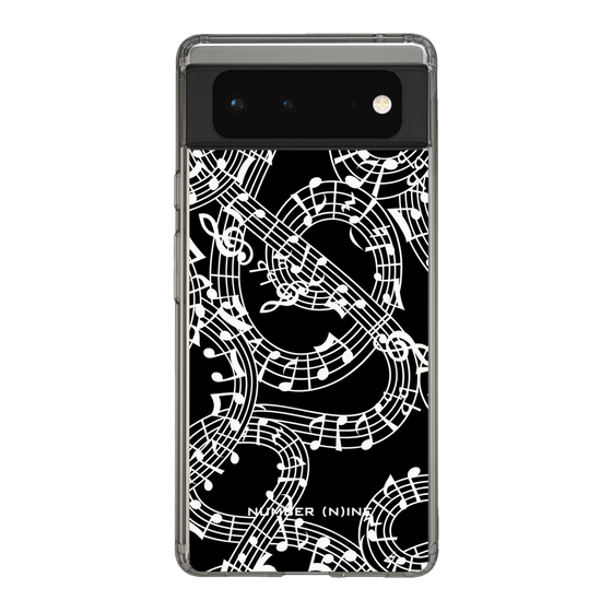 Slim Protection Case［ NUMBER (N)INE - All-Over Musical Notes Pattern ］