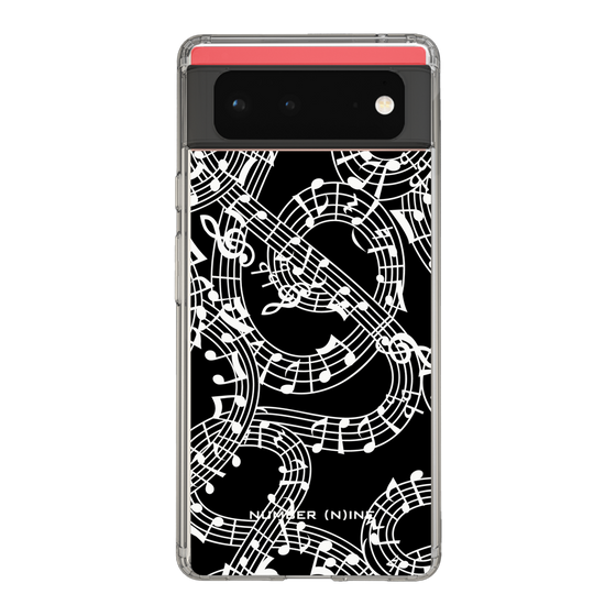 Slim Protection Case［ NUMBER (N)INE - All-Over Musical Notes Pattern ］