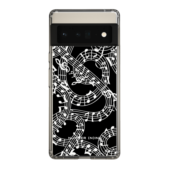 Slim Protection Case［ NUMBER (N)INE - All-Over Musical Notes Pattern ］