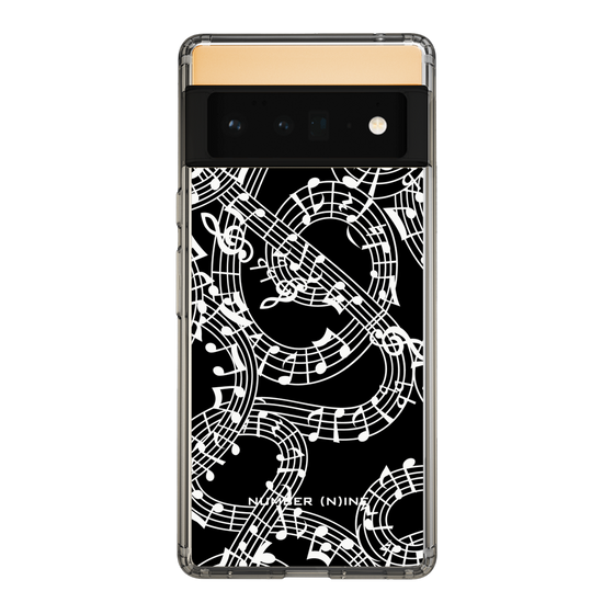 Slim Protection Case［ NUMBER (N)INE - All-Over Musical Notes Pattern ］