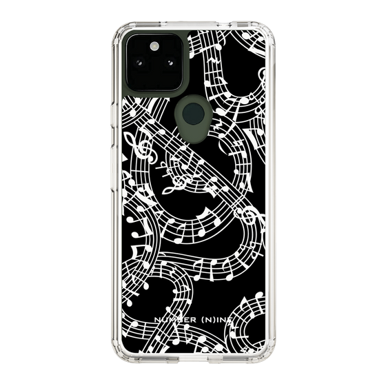 Slim Protection Case［ NUMBER (N)INE - All-Over Musical Notes Pattern ］