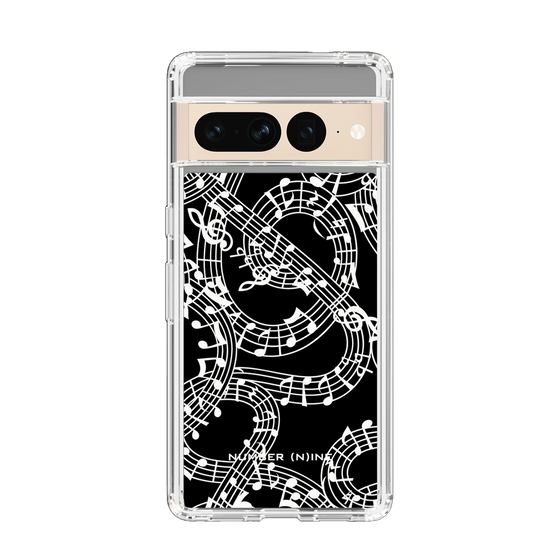 Slim Protection Case［ NUMBER (N)INE - All-Over Musical Notes Pattern ］
