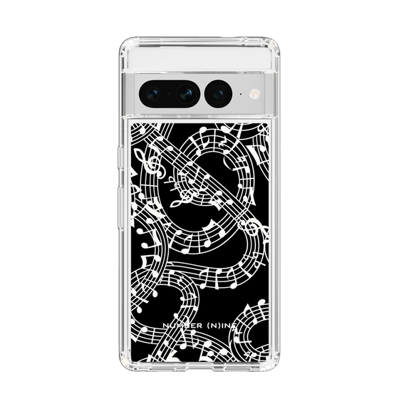 Slim Protection Case［ NUMBER (N)INE - All-Over Musical Notes Pattern ］