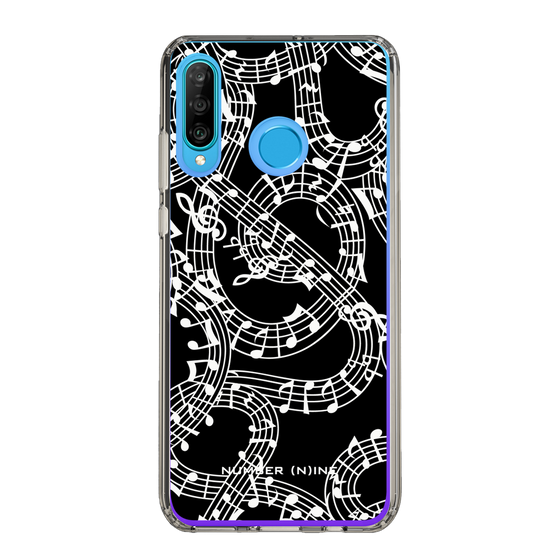 Slim Protection Case［ NUMBER (N)INE - All-Over Musical Notes Pattern ］