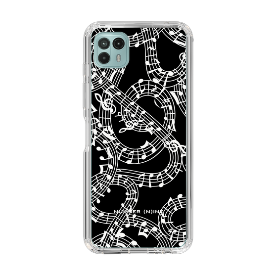 Slim Protection Case［ NUMBER (N)INE - All-Over Musical Notes Pattern ］
