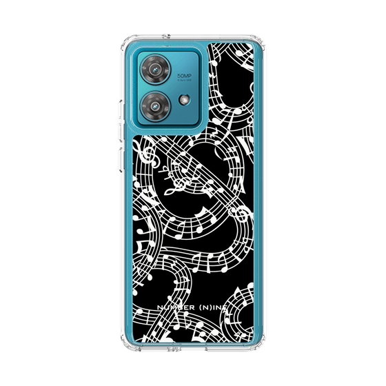 Slim Protection Case［ NUMBER (N)INE - All-Over Musical Notes Pattern ］