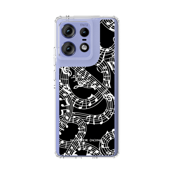 Slim Protection Case［ NUMBER (N)INE - All-Over Musical Notes Pattern ］