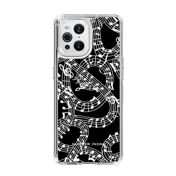 Slim Protection Case［ NUMBER (N)INE - All-Over Musical Notes Pattern ］