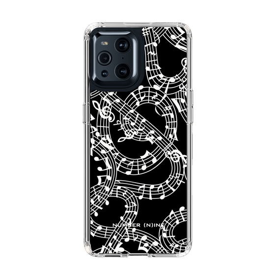 Slim Protection Case［ NUMBER (N)INE - All-Over Musical Notes Pattern ］