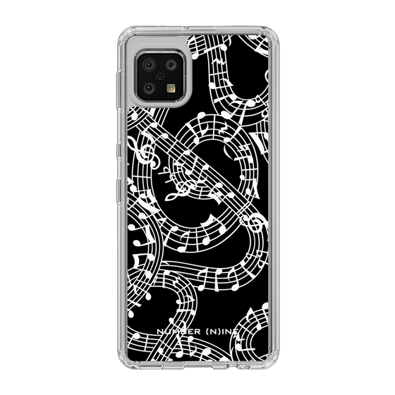 Slim Protection Case［ NUMBER (N)INE - All-Over Musical Notes Pattern ］