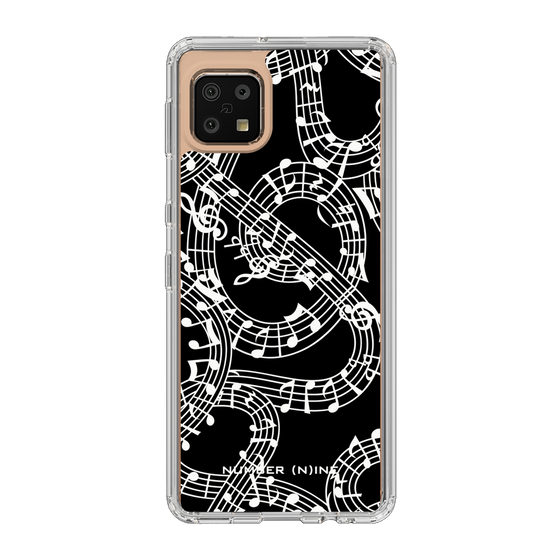 Slim Protection Case［ NUMBER (N)INE - All-Over Musical Notes Pattern ］