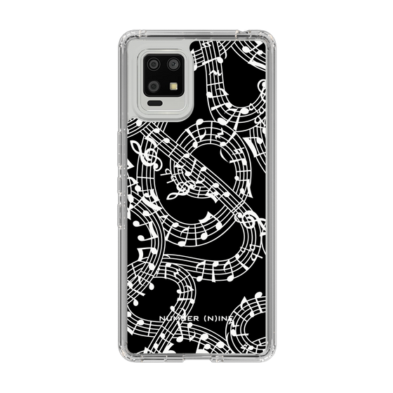 Slim Protection Case［ NUMBER (N)INE - All-Over Musical Notes Pattern ］