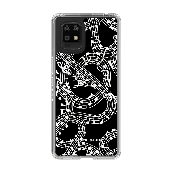 Slim Protection Case［ NUMBER (N)INE - All-Over Musical Notes Pattern ］