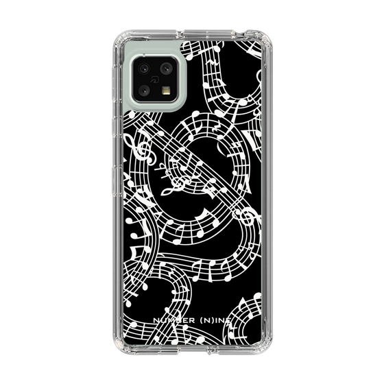 Slim Protection Case［ NUMBER (N)INE - All-Over Musical Notes Pattern ］