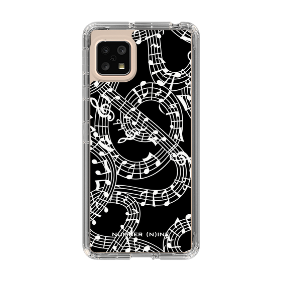 Slim Protection Case［ NUMBER (N)INE - All-Over Musical Notes Pattern ］