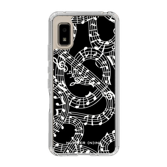 Slim Protection Case［ NUMBER (N)INE - All-Over Musical Notes Pattern ］