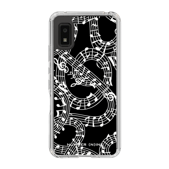 Slim Protection Case［ NUMBER (N)INE - All-Over Musical Notes Pattern ］