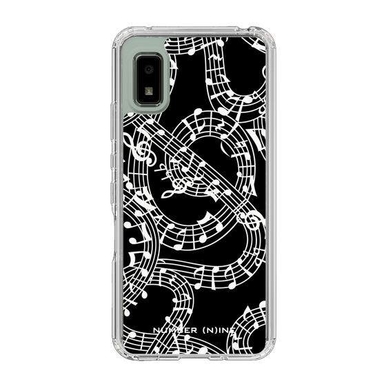 Slim Protection Case［ NUMBER (N)INE - All-Over Musical Notes Pattern ］