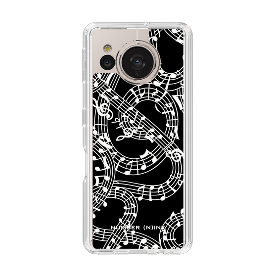 Slim Protection Case［ NUMBER (N)INE - All-Over Musical Notes Pattern ］