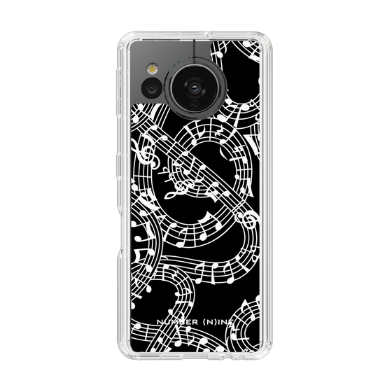 Slim Protection Case［ NUMBER (N)INE - All-Over Musical Notes Pattern ］