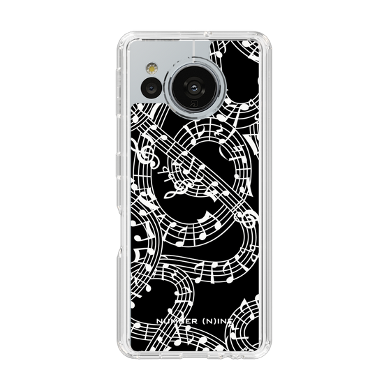 Slim Protection Case［ NUMBER (N)INE - All-Over Musical Notes Pattern ］