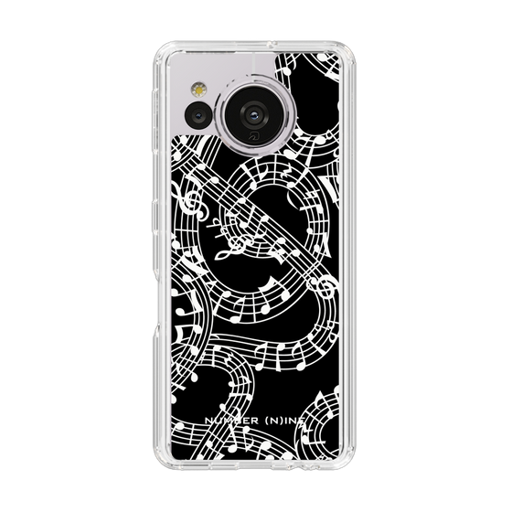 Slim Protection Case［ NUMBER (N)INE - All-Over Musical Notes Pattern ］